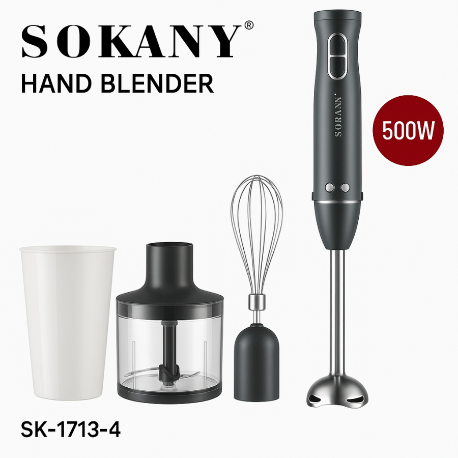 Ручной блендер Sokany SK-1713-4