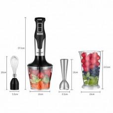 Занурювальний блендер Sokany SK-758-4 / 1000 Вт / Віночок та подрібнювач у комплекті