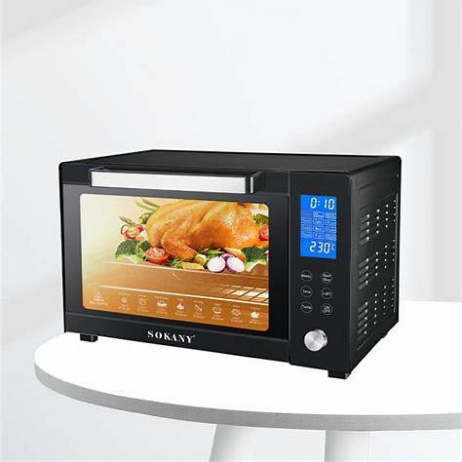Духовка электрическая Sokany SK-10011с конвекцией на 50 л, 1700 Вт.