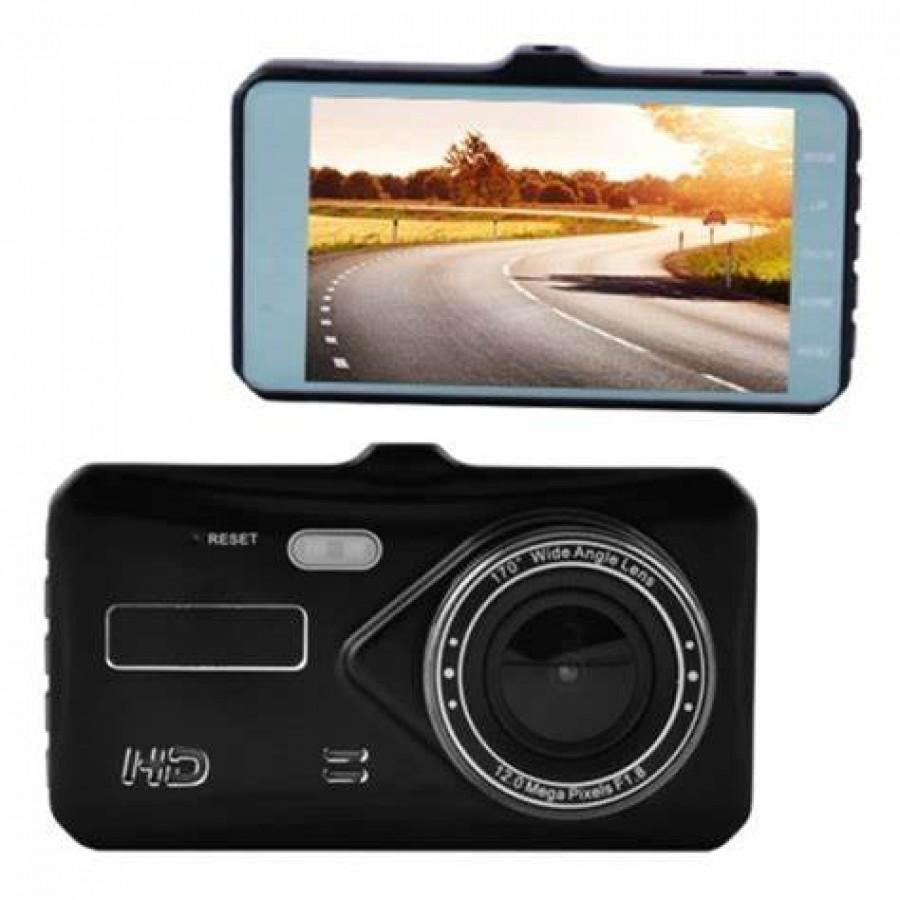 Відеореєстратор A11B із сенсорним дисплеєм 4", Full HD 1080p, 2 камери, нічне бачення, G-сенсор