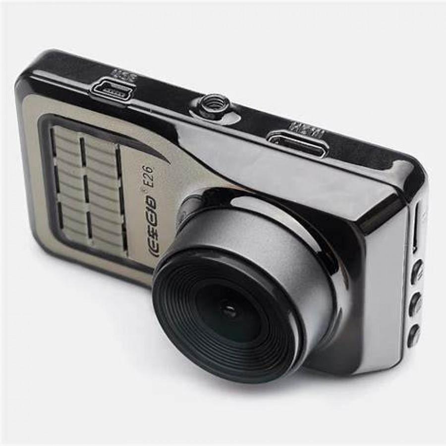 Відеореєстратор E-26 Full HD 1080p, 3" екран, G-сенсор, нічне бачення, широкий кут 170 °