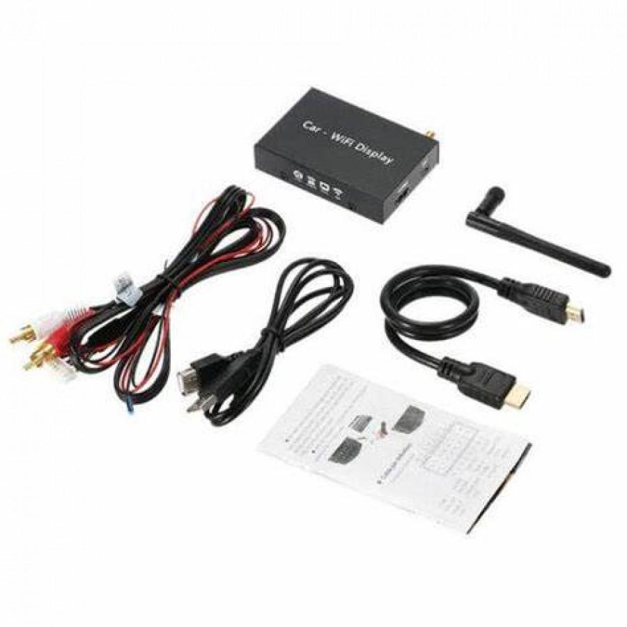 WiFi Car Box - Бездротовий дисплей для авто, AirPlay/Miracast, HDMI, USB, Full HD