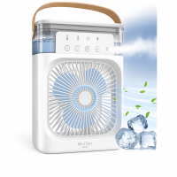 Вентилятор-увлажнитель воздуха Mini Fan VU-01 (LED, Type-C, портативный, охлаждение с водой)
