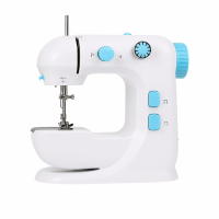 Портативная швейная машинка 308A — компактная, 2 режима, реверс, педаль, LED подсветка