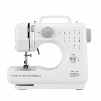 Швейная машинка YASM-609A — 12 строчек, LED-подсветка, реверс, компактная настольная для дома