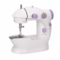 Мини швейная машинка SM-202 без стола MA-94 — компактная, с подсветкой, ножной педалью, 2 скорости