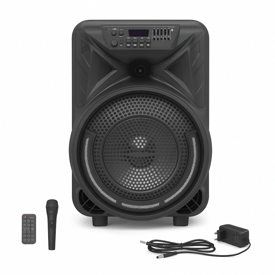 Портативная акустическая система Goldteller GT-6021 с микрофоном и пультом