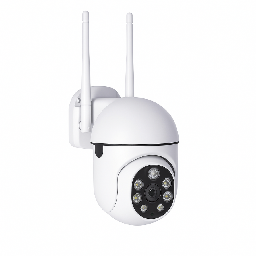 Камера видеонаблюдения уличная PTZ WiFi A1-WIFI/IPC-E27-3 (V380PRO) — 1 камера, поворотная, ночное видение