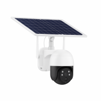 Камера видеонаблюдения PTZ WiFi TQ5 (ICSEE, солнечная панель, уличная, автономная)