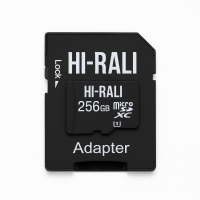 Карта пам'яті microSDHC 256GB HI-RALI Class 10 (UHS-3, з адаптером)