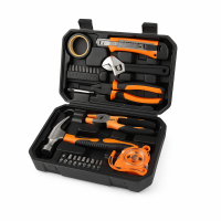 Набор инструментов 002-3 в кейсе (универсальный, молоток, отвертки, ключи, рулетка)