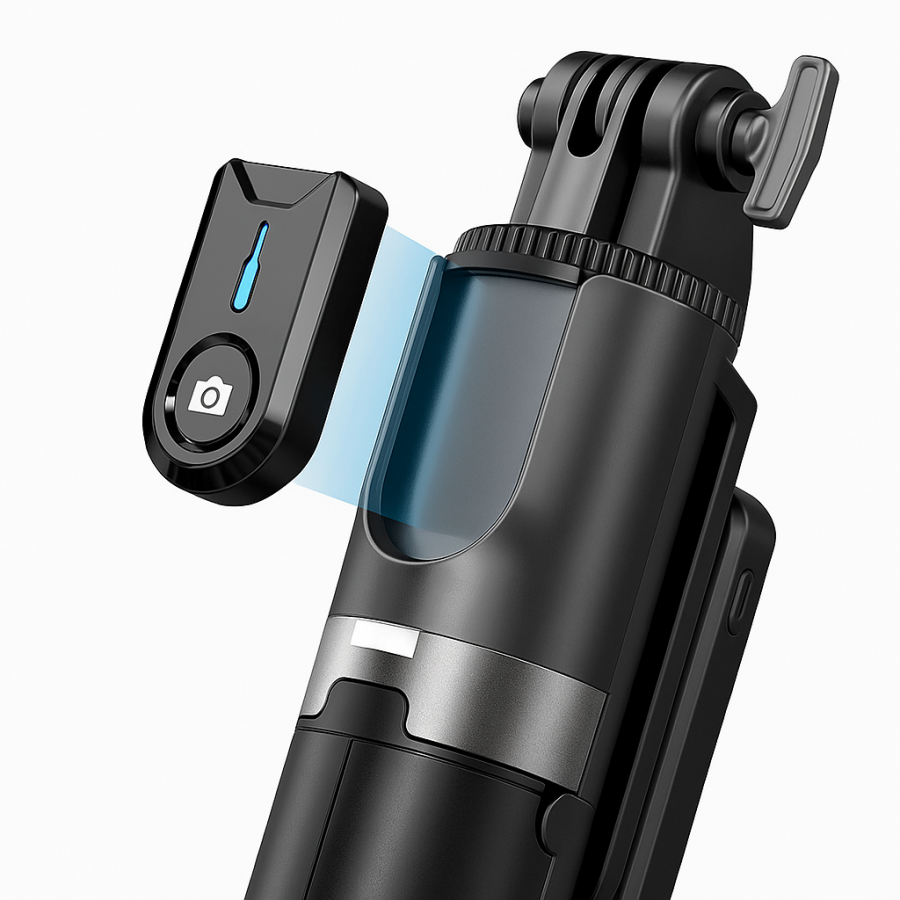 Штатив-трипод P100 з підсвічуванням та Bluetooth пультом, висота 177 см