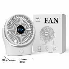 Портативний настільний вентилятор LY-853, 5 Вт, USB, 20×20×10 см