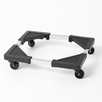 Подставка на колесах регулируемая для стиральной машины и холодильника LY-110