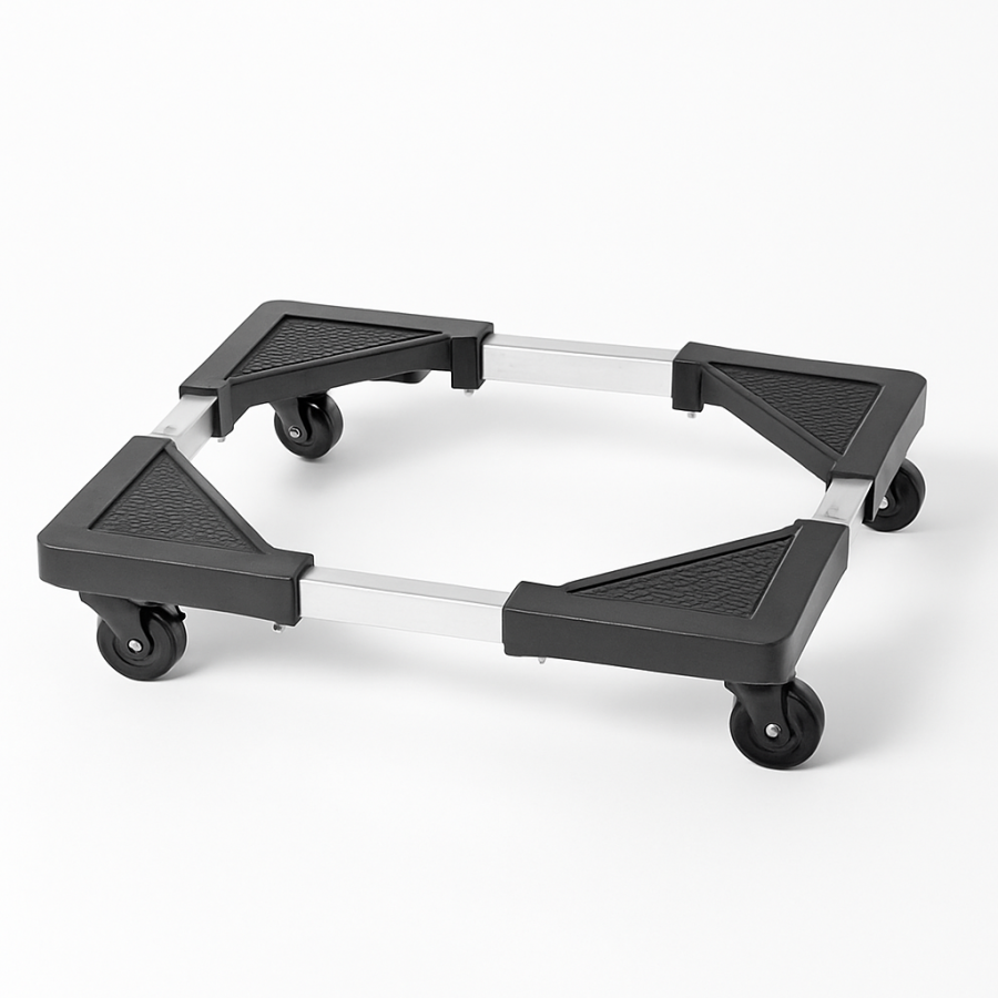 Подставка на колесах регулируемая для стиральной машины и холодильника LY-110