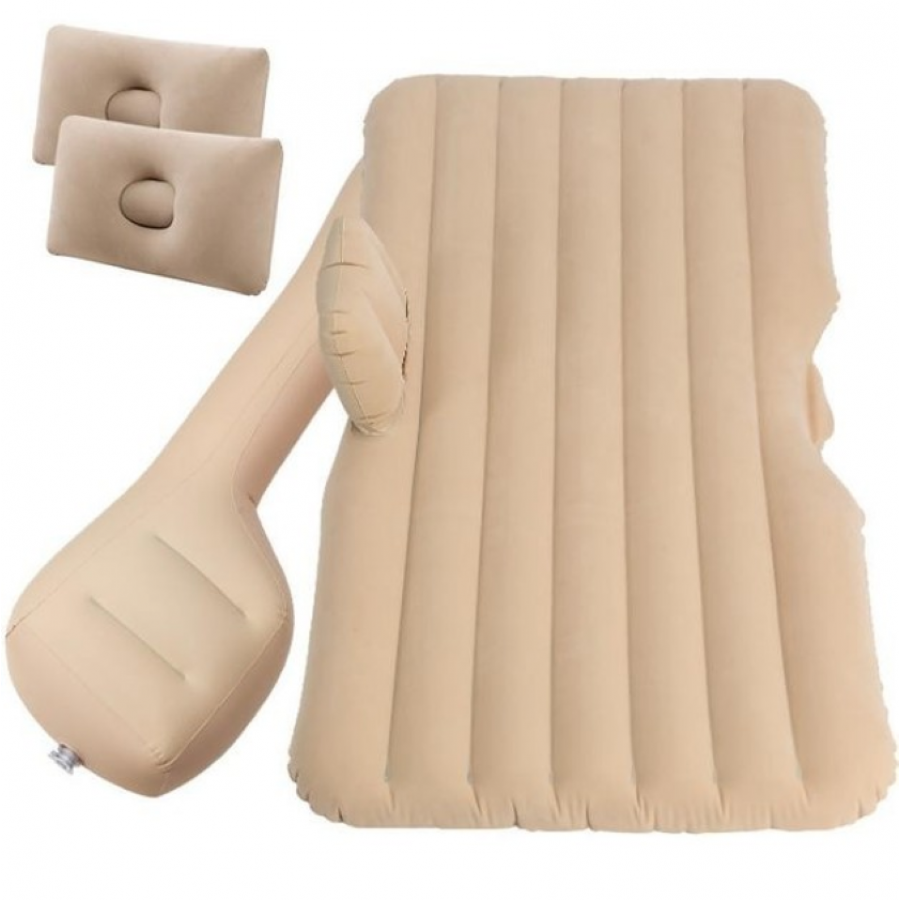 Надувной матрас в авто CAR TRAVEL BED AND-92 с подушками (для заднего сиденья)