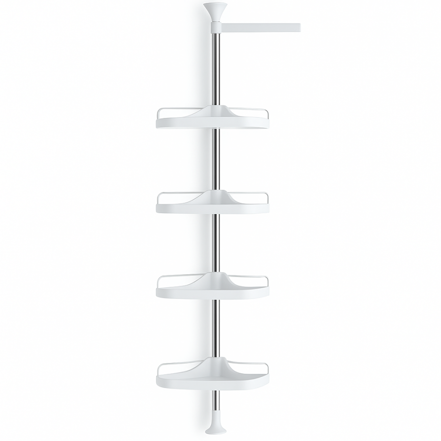 Угловая телескопическая полка Multi Corner XL-176, 5 ярусов, размер 2–3 м
