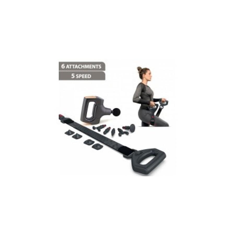 Фасциальный ленточный массажёр VibraBand MP780 (6 насадок, 5 скоростей)