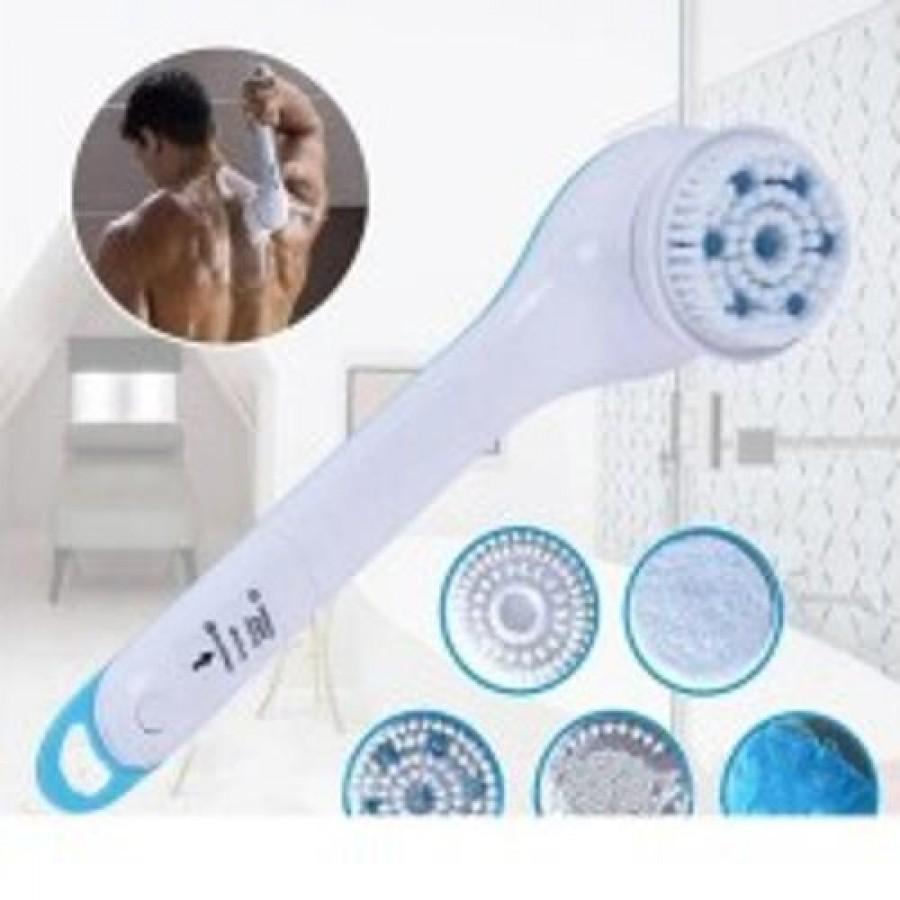 Электрическая щётка-массажёр Spin Spa Brush WN-01 (5 насадок, водонепроницаемая)