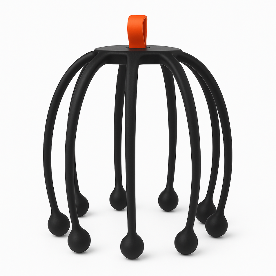 Масажер для голови 3D K108/K106 – розслаблюючий механічний масажер із силіконовими наконечниками