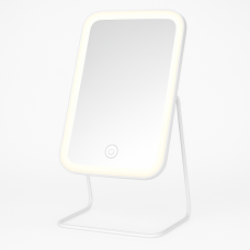 Прямокутне дзеркало для макіяжу з LED-підсвічуванням TVT-11 (сенсорне керування, 3 режими)