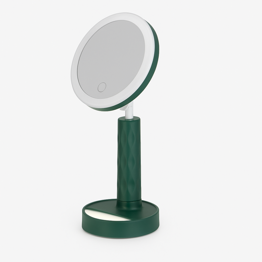 Зеркало-ночник с LED подсветкой (TVT-09) (круглое)