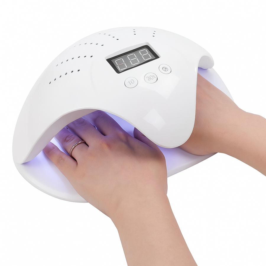 Лампа для ногтей двойная SUN-669 (MA-57) с дисплеем и таймером, UV/LED 168 Вт