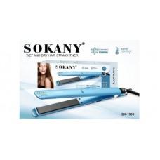 Праска для волосся SOKANY SK-1903 з керамічним покриттям — випрямляч для вологого та сухого волосся.