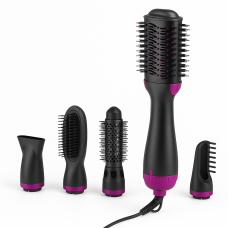 Фен-гребінець 5 в 1 HAIR DRYER HA51 — стайлер, випрямляч, об'єм та завивка