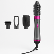 Фен-гребінець VGR V-408 — 3 насадки, укладання, випрямлення та сушіння