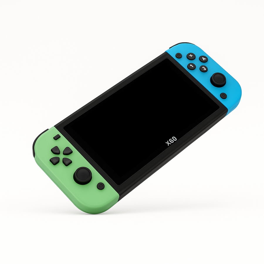 Игровая консоль X80 — 7" HD экран, 20000 игр, HDMI, 16 ГБ, расширение до 128 ГБ, портативная