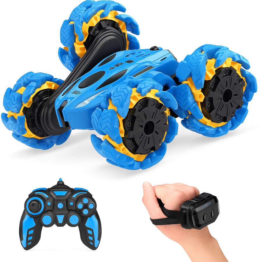 Машинка перевёртыш RC Stunt Car 868A-1 — 4WD, 360°, 2.4GHz, аккумулятор, пульт ДУ