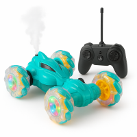 Машинка перевёртыш на радиоуправлении XF601A Watches с дымом, LED-подсветкой и пультом ДУ