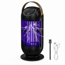 Електрична антимоскітна лампа LY-852 з шок-сіткою та УФ-світлом (USB зарядка)