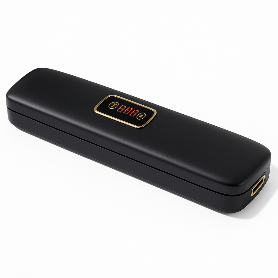 Компактный вакуумный упаковщик AND LY-869, автоматический вакууматор с дисплеем