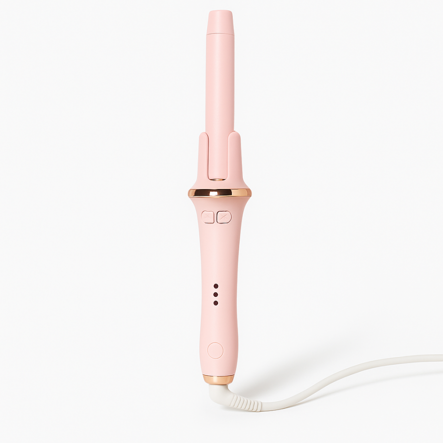 Плойка для завивки воло LY-884, професійні електричні щипці, рожева