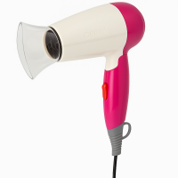 Фен для волосся Gemei GM-1709 – компактний дорожній фен з насадкою-концентратором