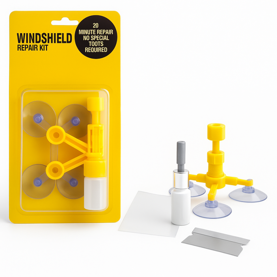 Набор для ремонта лобового стекла Versachem Windshield Repair Kit — устранение сколов и трещин