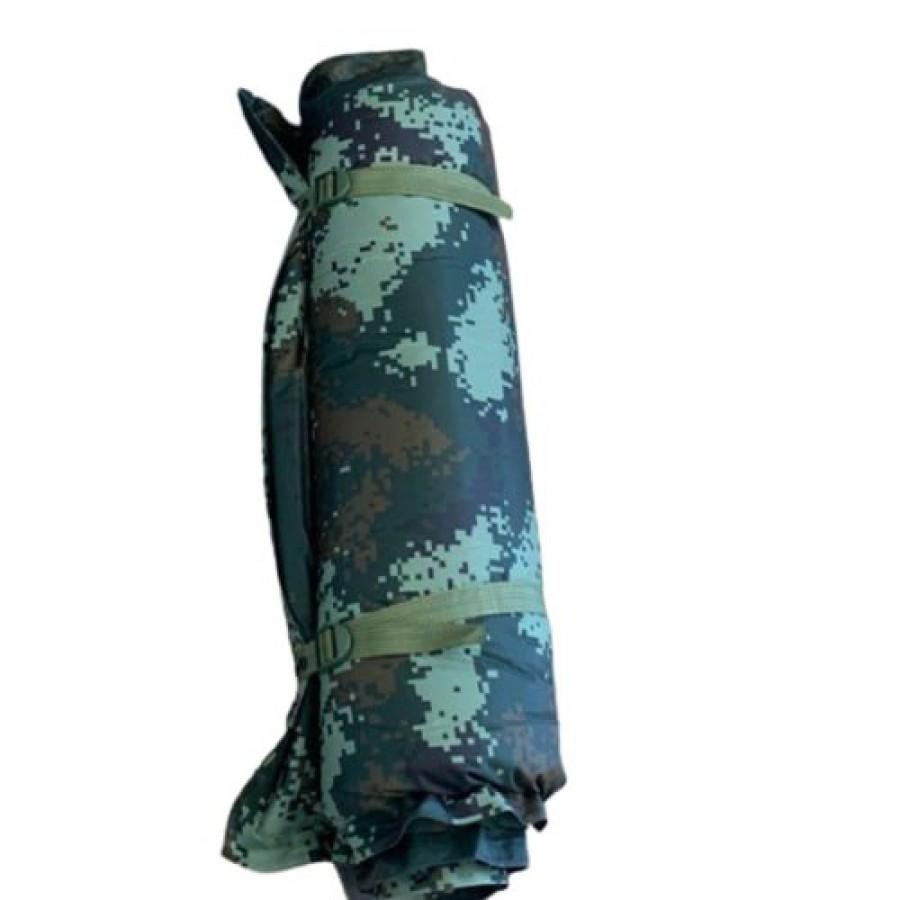 Каремат туристичний матрац 65×195 см з подушкою, камуфляж