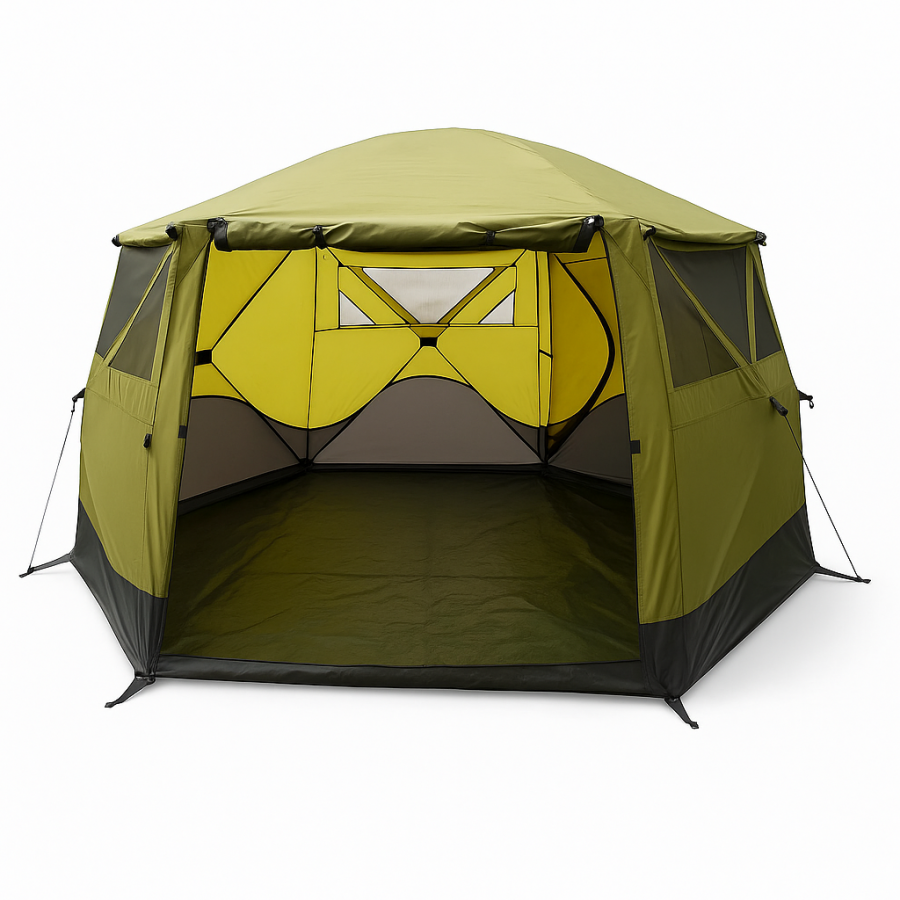 Намет-намет Lanyu 88 туристичний 330×330×210 см, напівавтомат з навісом