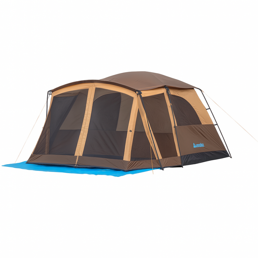 Намет туристичний 6-місний з альтанкою Арктика 154, кемпінгова, з москітною сіткою