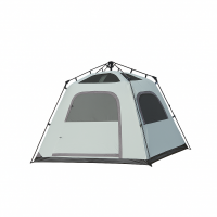 Шатер-палатка автомат Lanyu 91 240×240×180 см с большим навесом и защитой от UF