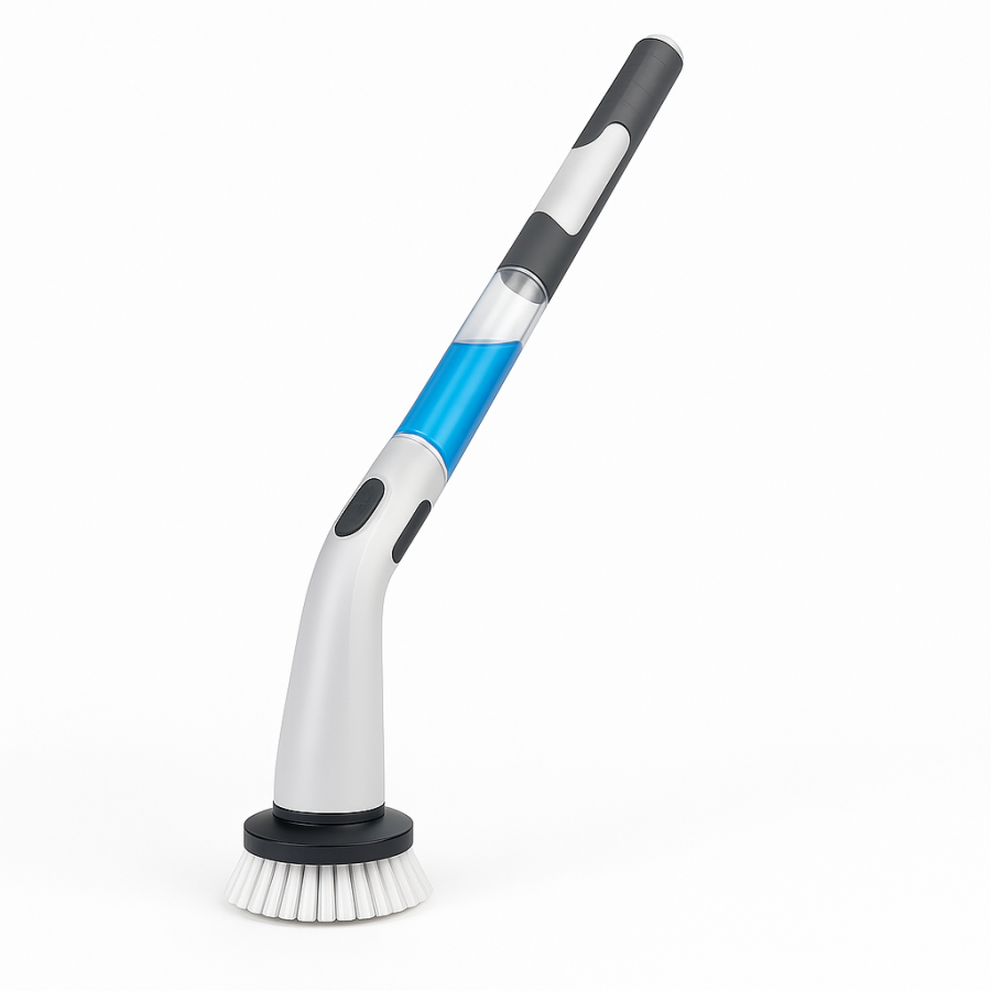 Електрична щітка-скруббер з 8 насадками для ванної та кухні Cleaning Brush