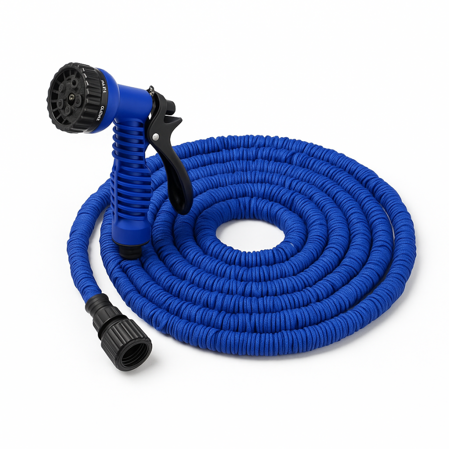 Садовый поливочный шланг Magic Hose 60 м (200 футов) с распылителем, модель 621