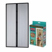 Москитная сетка MAGIC MESH на магнитах для дверей, самозакрывающаяся