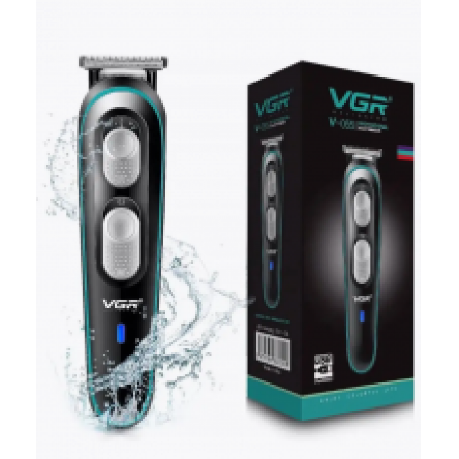 VGR V-055 — триммер для бороды и усов с влагозащитой