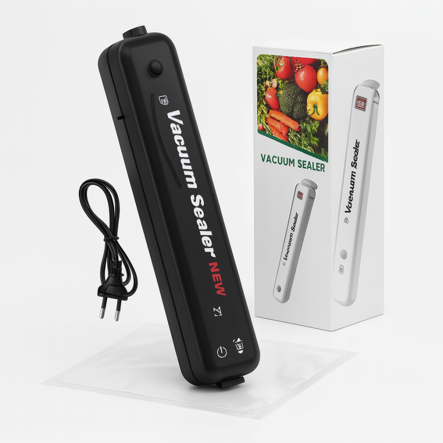 Вакуумный упаковщик NEW Black — автоматический бытовой аппарат для вакуумной упаковки