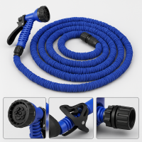 Садовый шланг Magic Hose 75 м / 250 ft с насадкой, саморастягивающийся