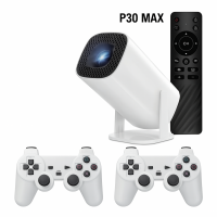 Проектор P30 MAX HA-197 — домашний кинотеатр и игровая консоль 2в1 с пультом и геймпадами