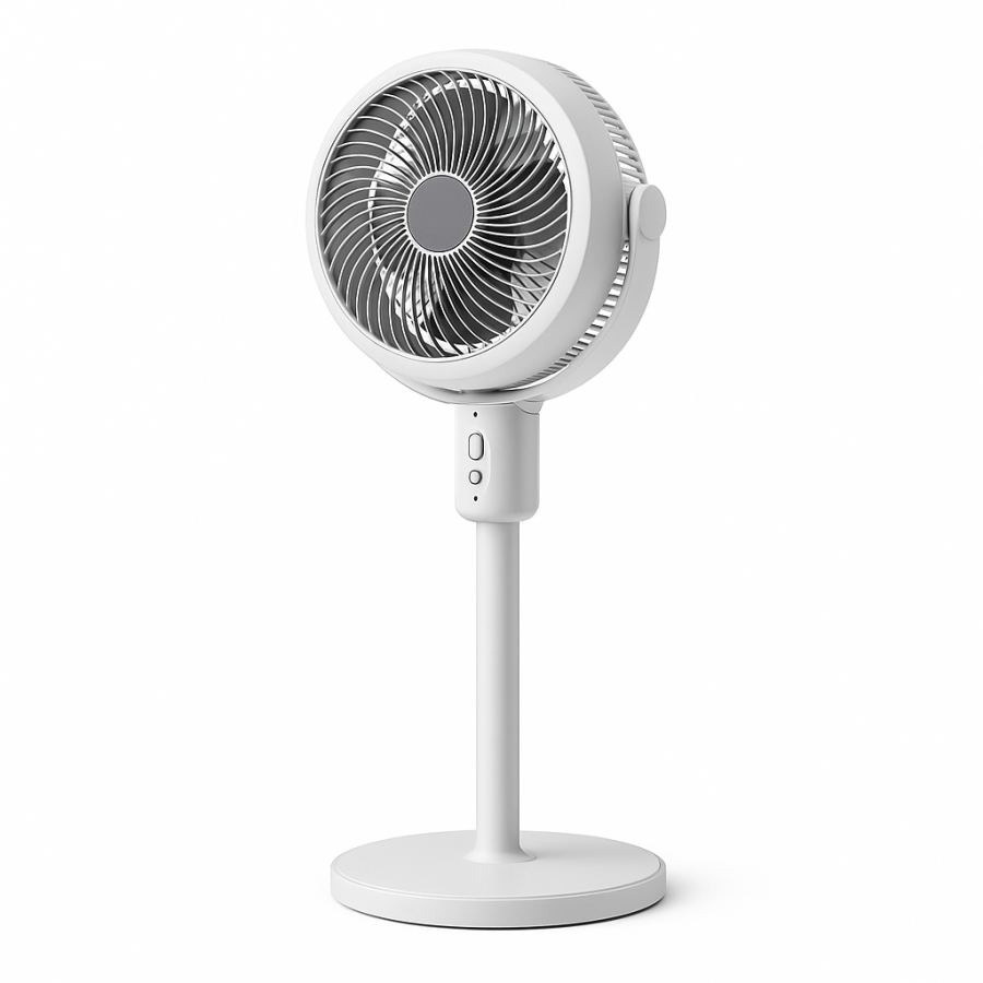 Підлоговий вентилятор LY-960 з 5 режимами, таймером та регулюванням висоти